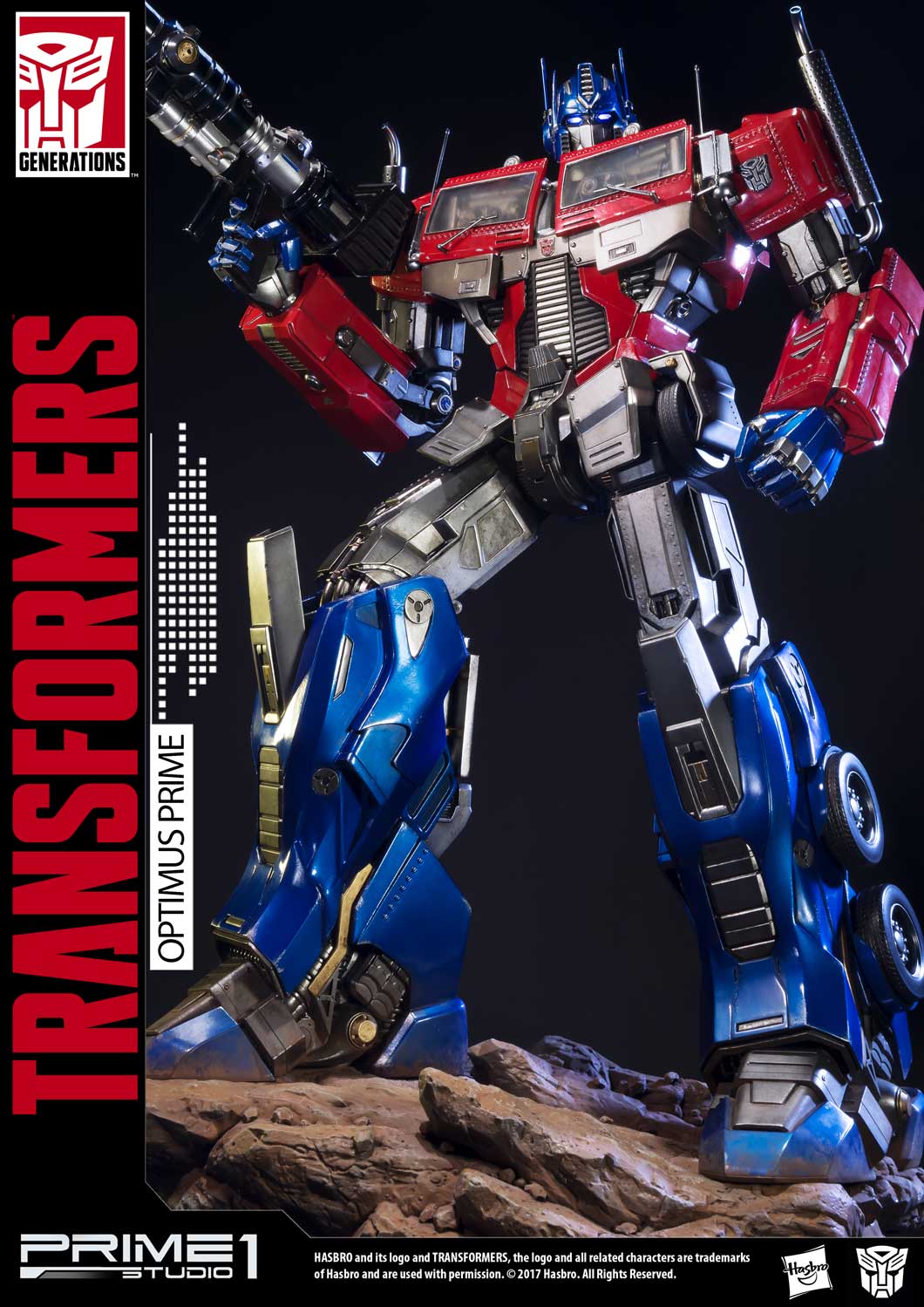 Premium Masterline Transformers: Generation 1 Optimus Prime Antique Gold Version