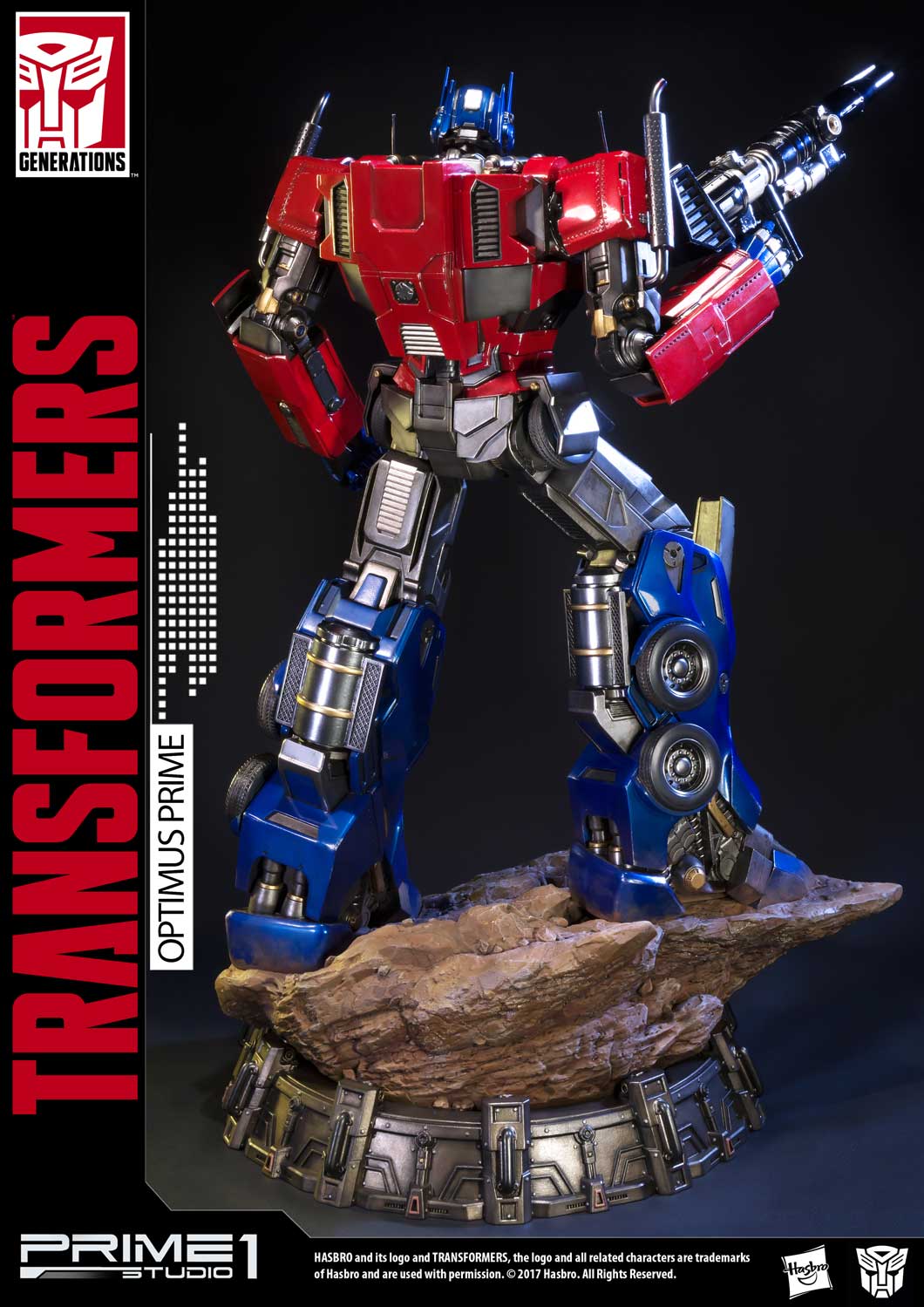 Premium Masterline Transformers: Generation 1 Optimus Prime Antique Gold Version