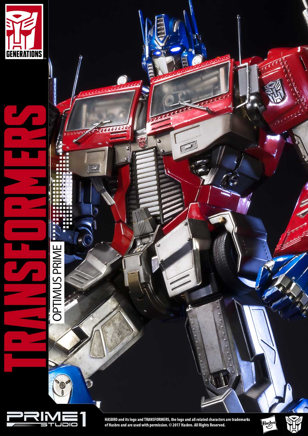 Premium Masterline Transformers: Generation 1 Optimus Prime Antique Gold Version