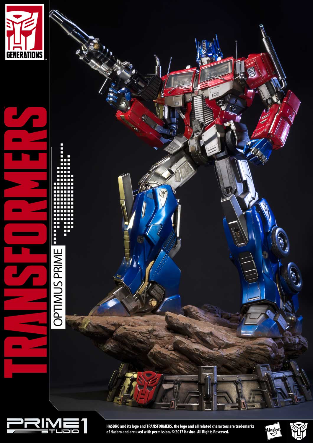 Premium Masterline Transformers: Generation 1 Optimus Prime Antique Gold Version