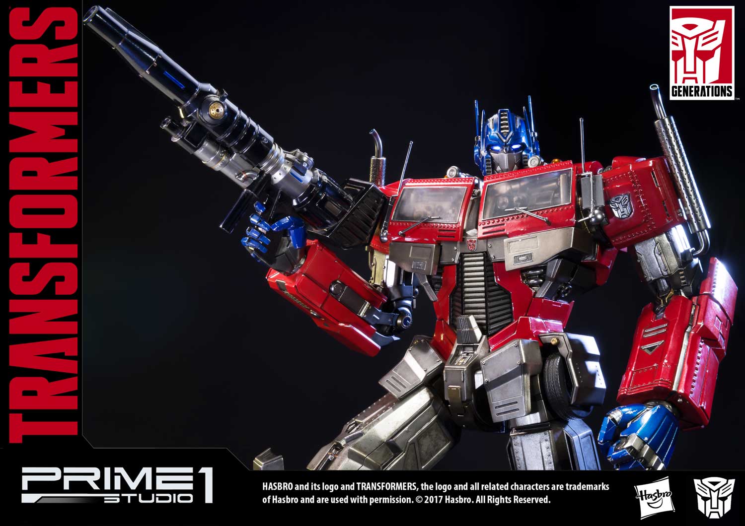 Premium Masterline Transformers: Generation 1 Optimus Prime Antique Gold Version