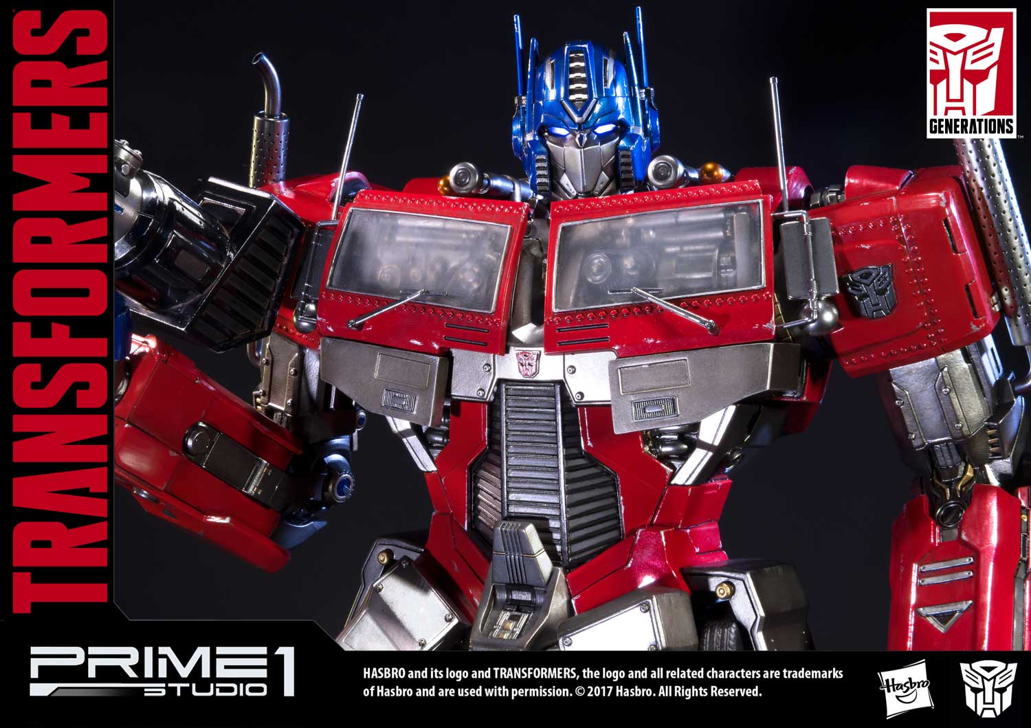 Premium Masterline Transformers: Generation 1 Optimus Prime Antique Gold Version
