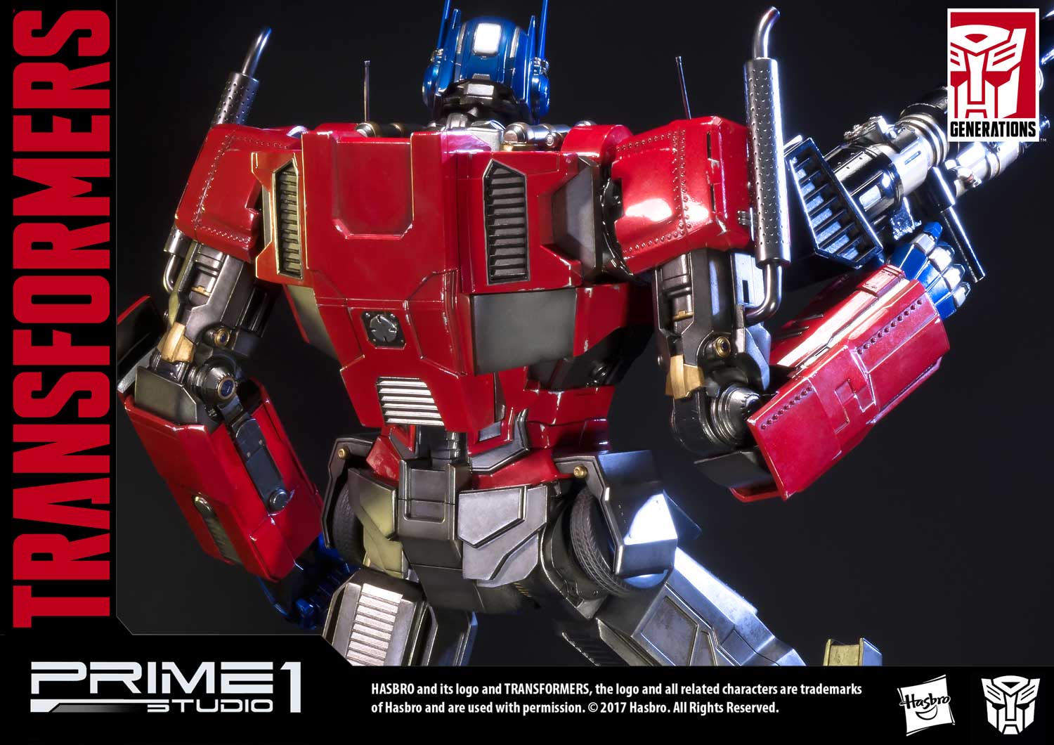 Premium Masterline Transformers: Generation 1 Optimus Prime Antique Gold Version