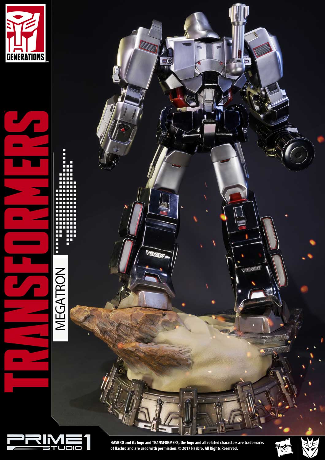 Premium Masterline Transformers: Generation 1 Megatron Antique Gold Version