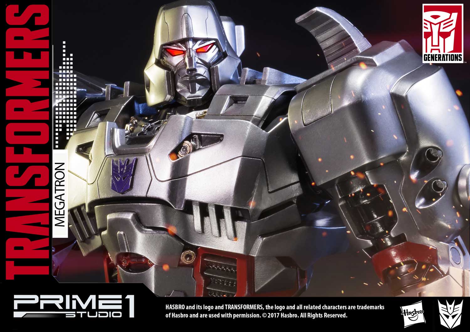 Premium Masterline Transformers: Generation 1 Megatron Antique Gold Version