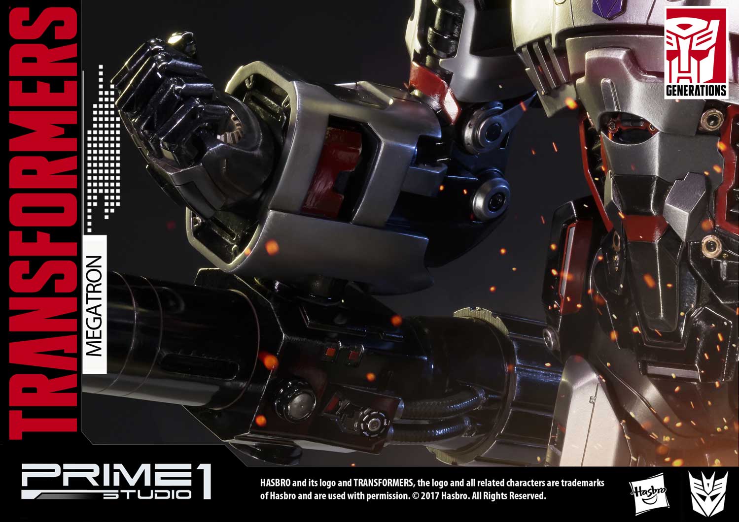 Premium Masterline Transformers: Generation 1 Megatron Antique Gold Version