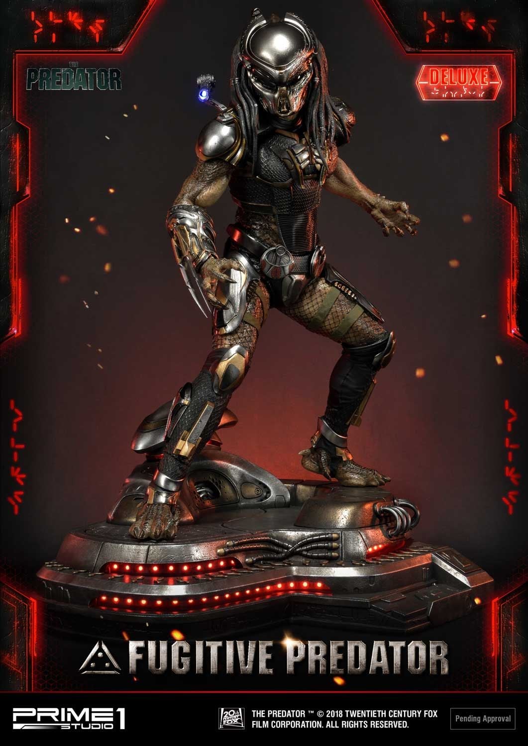 Premium Masterline The Predator (Film) Fugitive Predator Deluxe Version