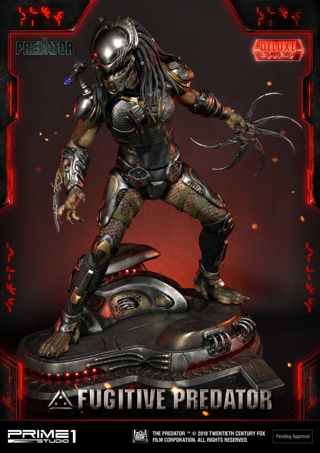 Premium Masterline The Predator (Film) Fugitive Predator Deluxe Version