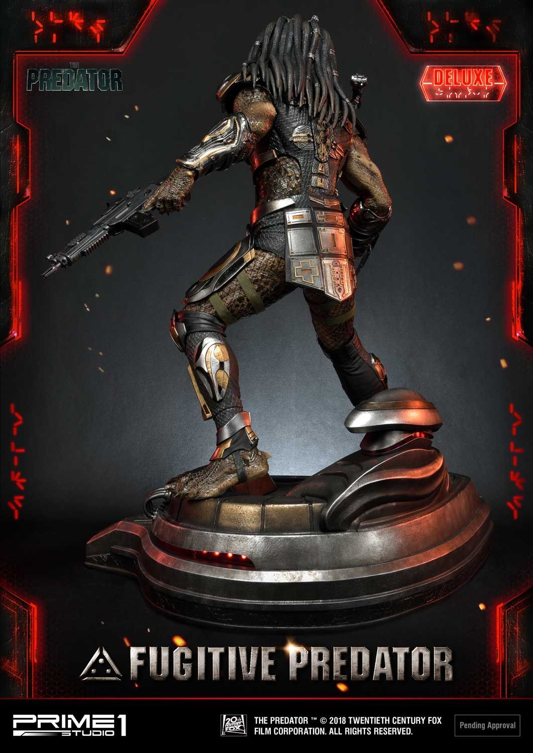 Premium Masterline The Predator (Film) Fugitive Predator Deluxe Version