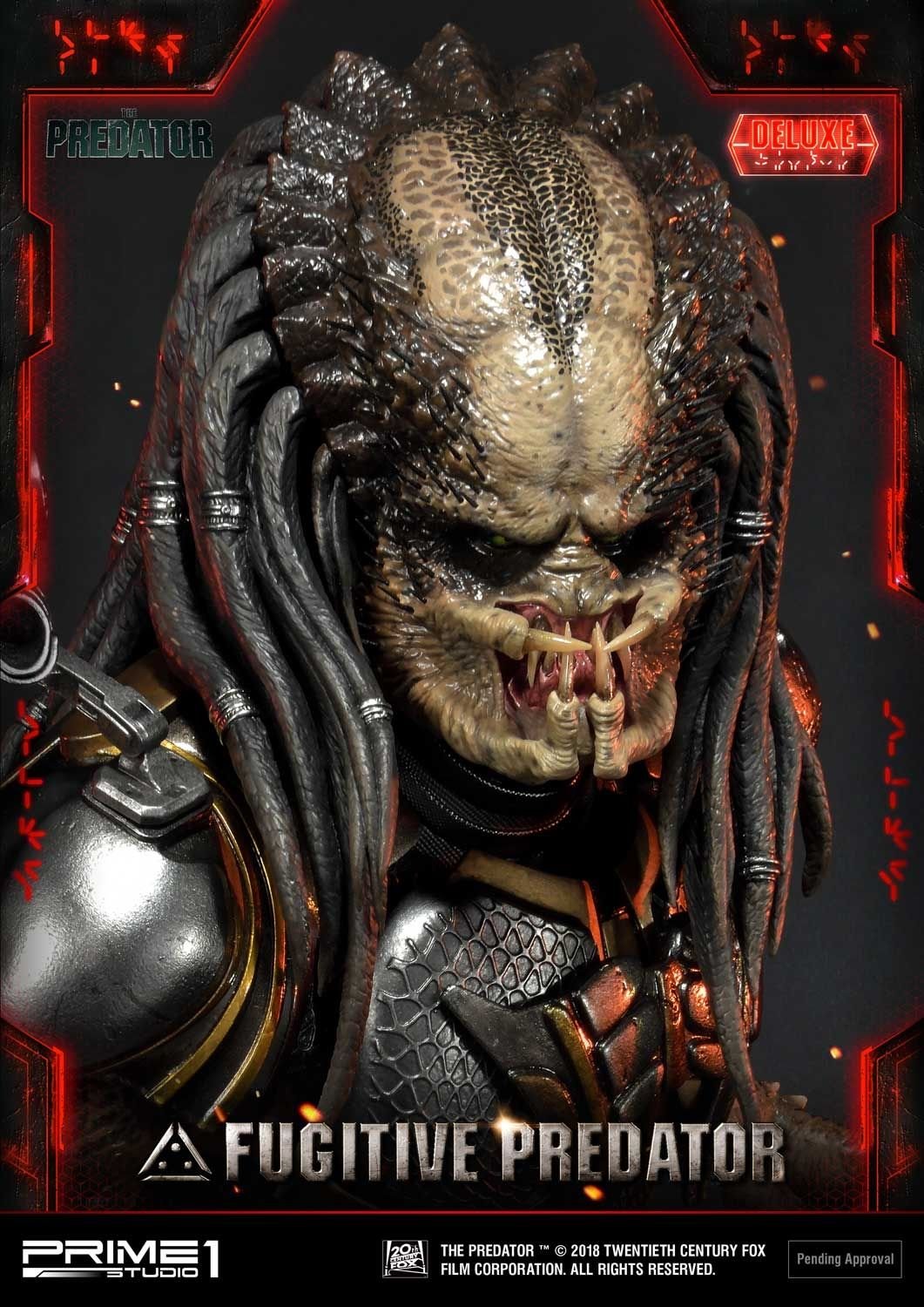 Premium Masterline The Predator (Film) Fugitive Predator Deluxe Version