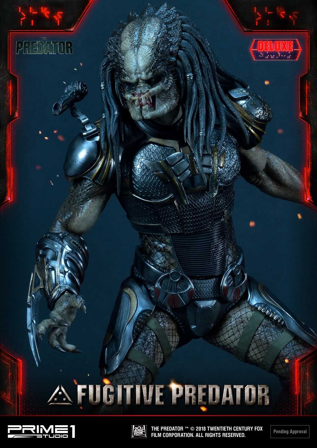 Premium Masterline The Predator (Film) Fugitive Predator Deluxe Version