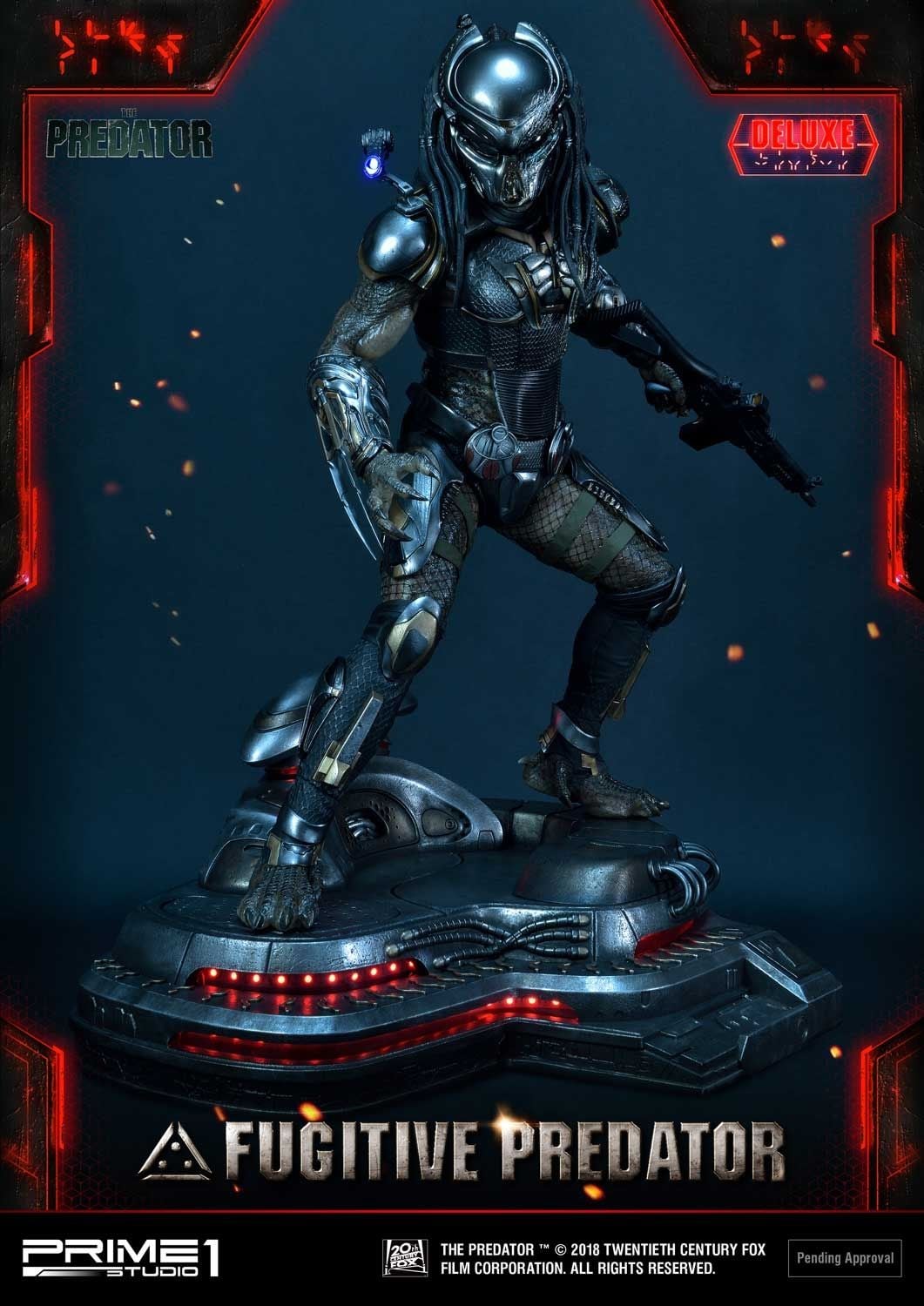 Premium Masterline The Predator (Film) Fugitive Predator Deluxe Version