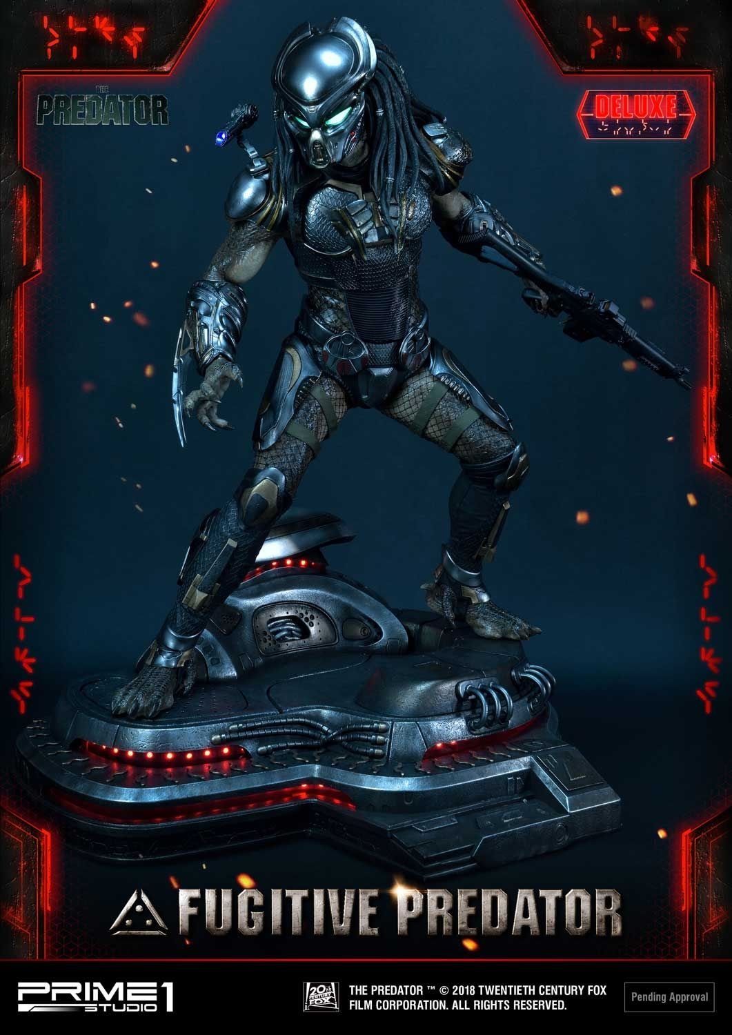 Premium Masterline The Predator (Film) Fugitive Predator Deluxe Version