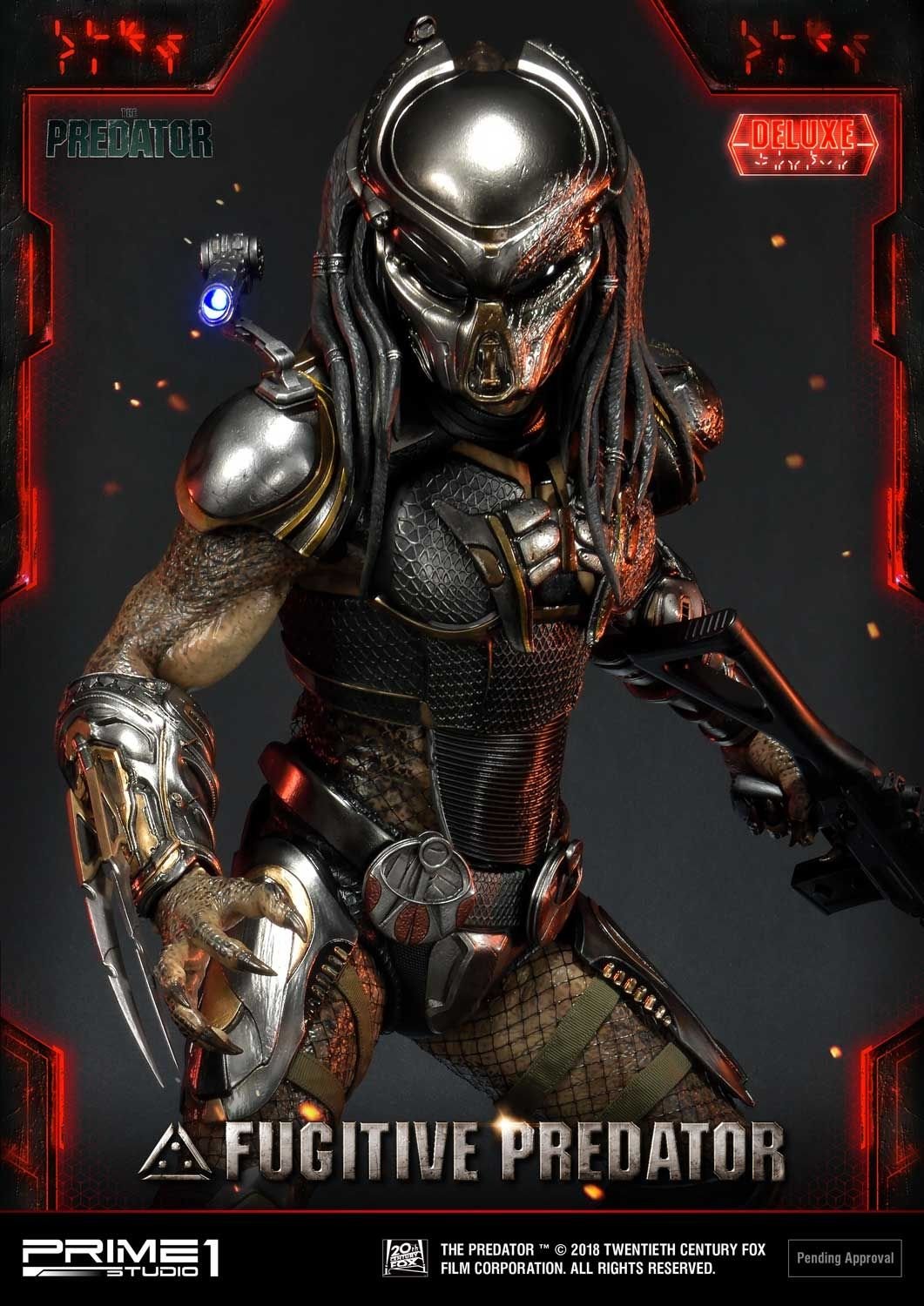 Premium Masterline The Predator (Film) Fugitive Predator Deluxe Version