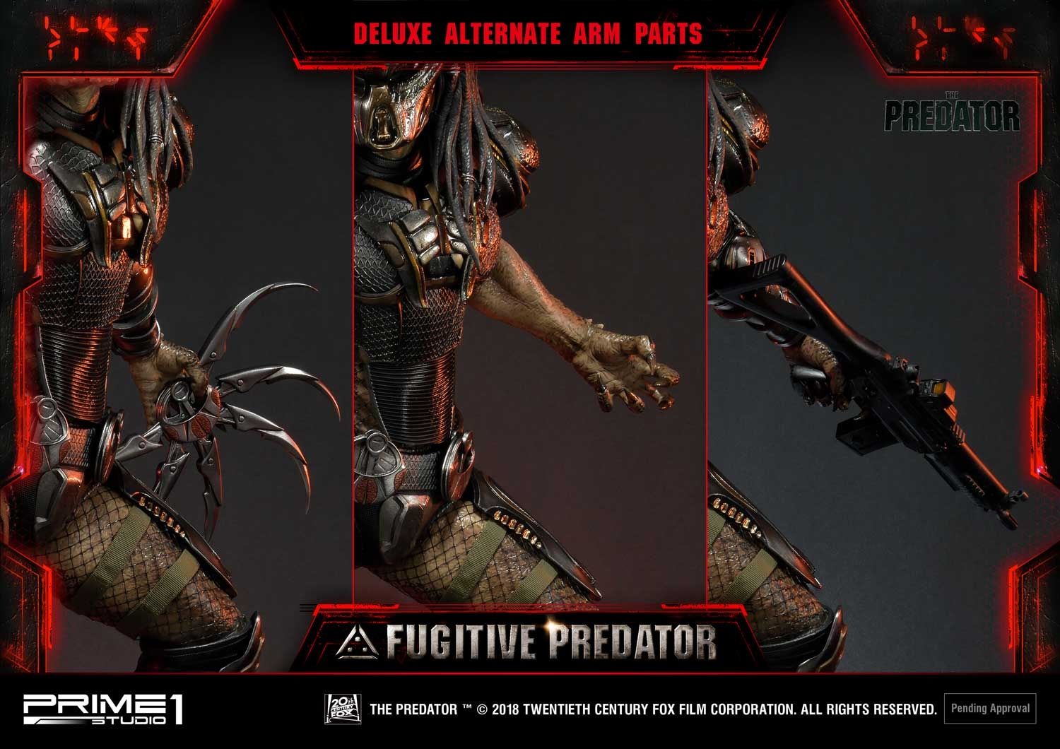 Premium Masterline The Predator (Film) Fugitive Predator Deluxe Version
