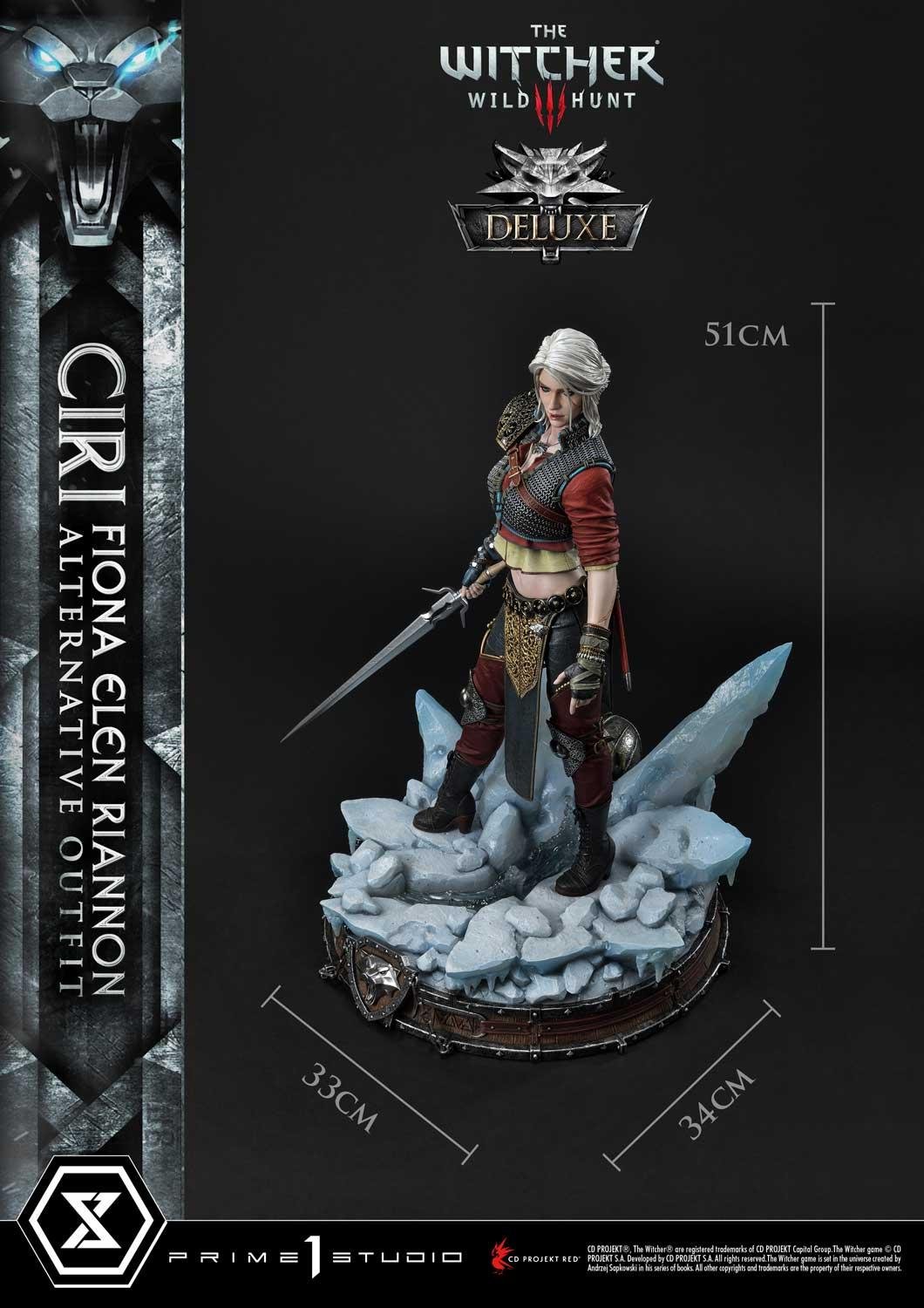 Premium Masterline The Witcher 3: Wild Hunt Ciri Fiona Elen Riannon Alternative Outfit DX Bonus Version