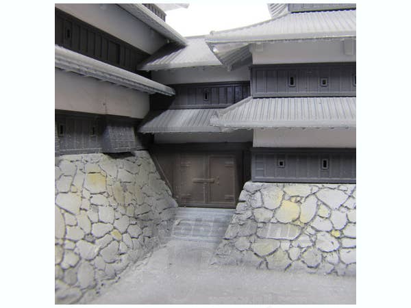 Castle Collection Series National Treasure Matsumoto Castle Re-Run 1/200 Scale Model Kit | 4582362380540