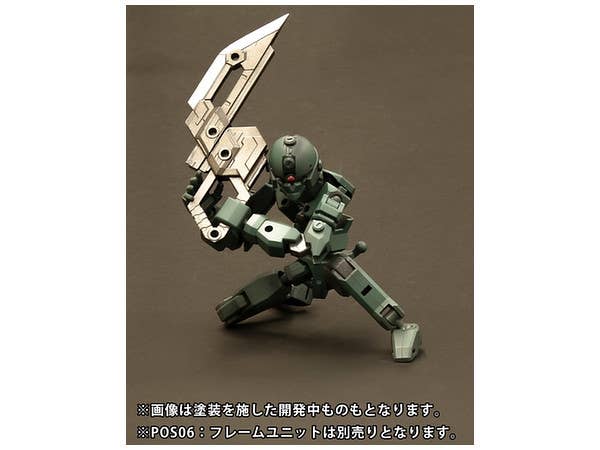 Pla-Act Option Series 09: Blaze Guns Re-Run Model Kit Accessory | 4582362382551