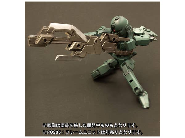 Pla-Act Option Series 09: Blaze Guns Re-Run Model Kit Accessory | 4582362382551