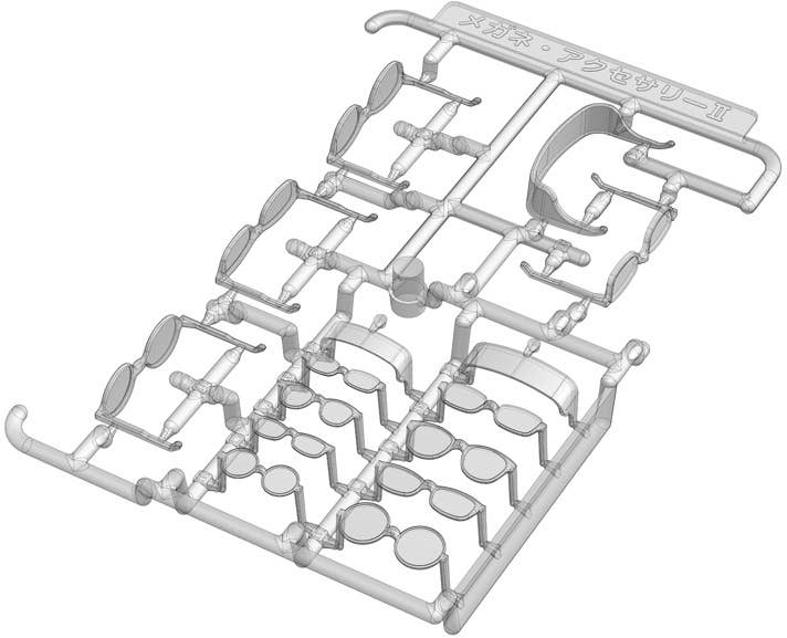 PLUM Pla Accessory Series Glasses Accessories II 1 Clear (3rd-Run) | 4582362383855