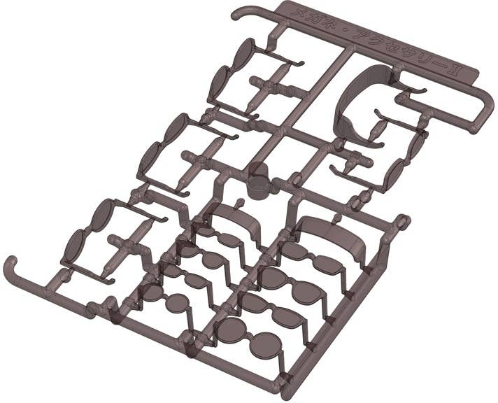 PLUM Modeling Supply Series Glasses Accessories II 2 Smoky (3rd-Run) | 4582362383886