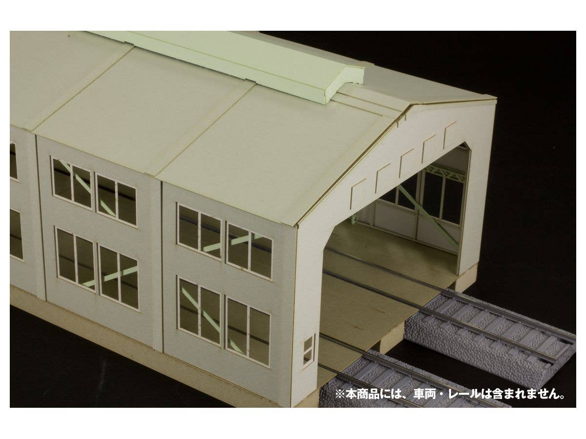 Train Depot Re-Run 1/80 Scale Papercraft Kit | 4582362384326