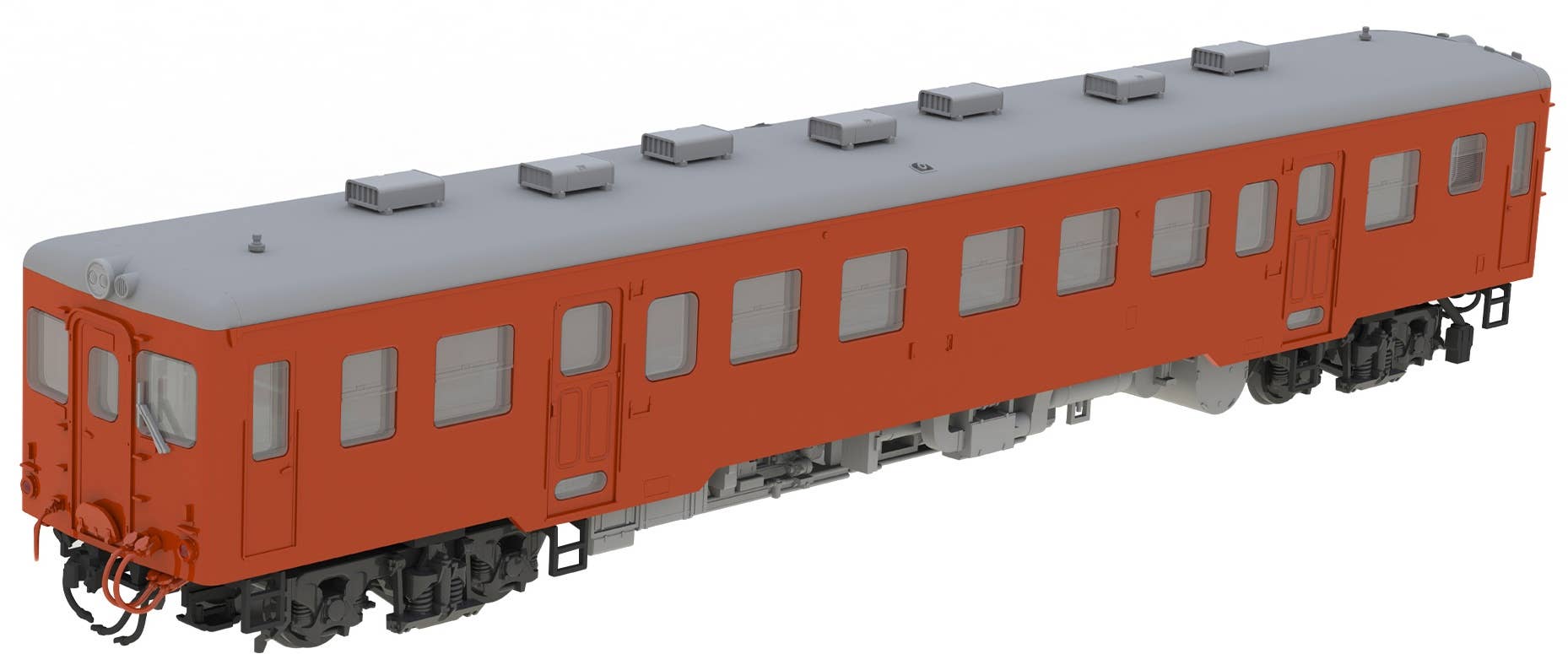JNR Kiha 20 Type Diesel Railcar 200th Generation Type Model Kit | 4582362384906