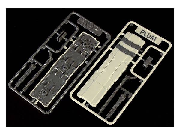 Pla Act Option Series10: Twin Shield Off White(Renewal Re-Run) Model Kit Accessory | 4582362384968