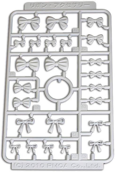 Modeling Supply Series Ribbon Accessary 2 (White) | 4582362385101