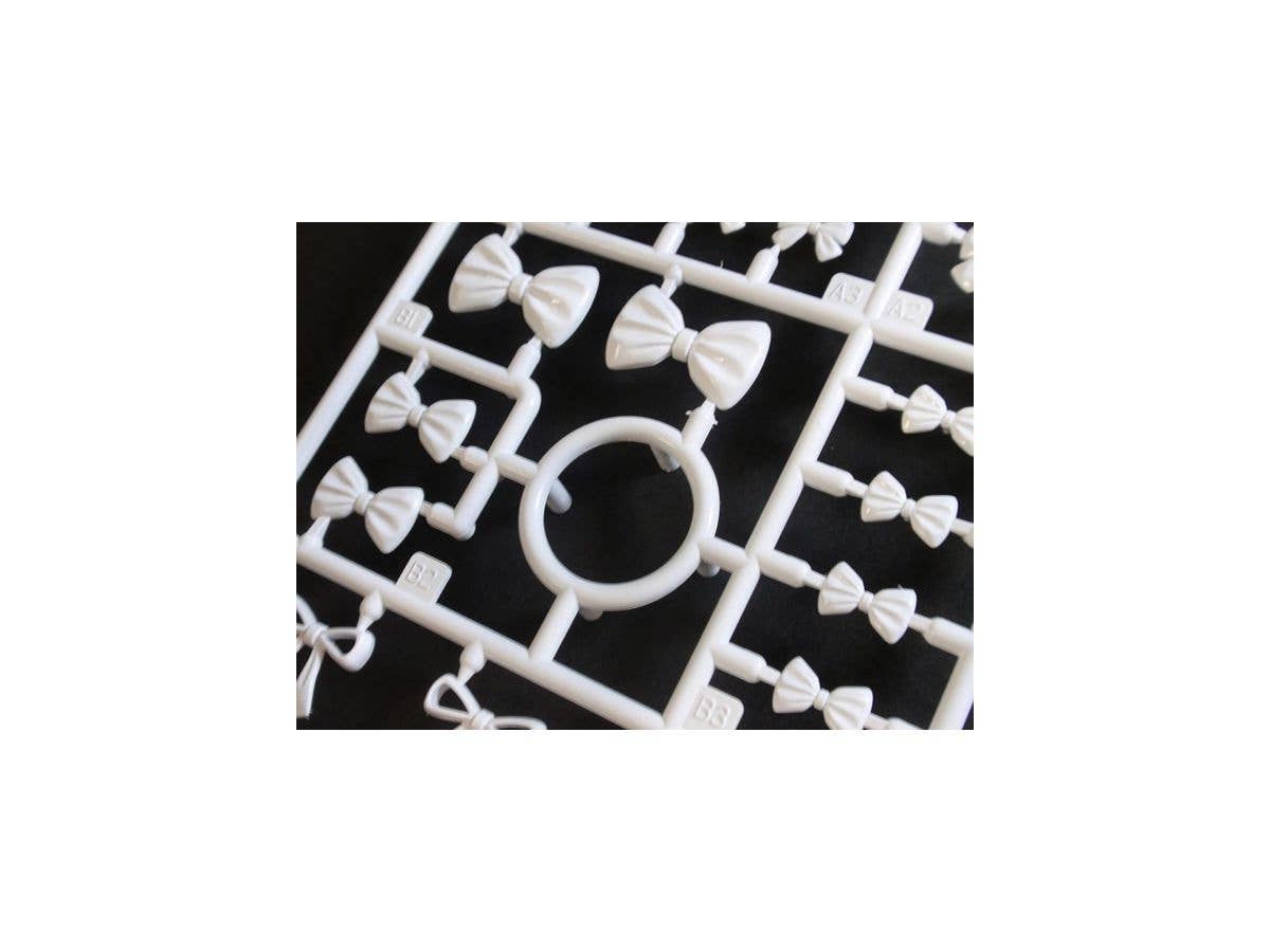 Modeling Supply Series Ribbon Accessary 2 (White) | 4582362385101