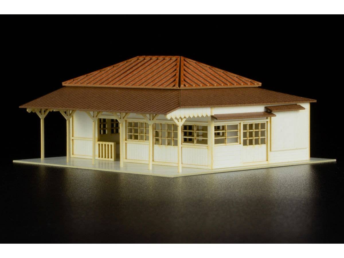 PMOA 1/150 Scale Paper kit Station(Kominato Railway) | 4582362387426