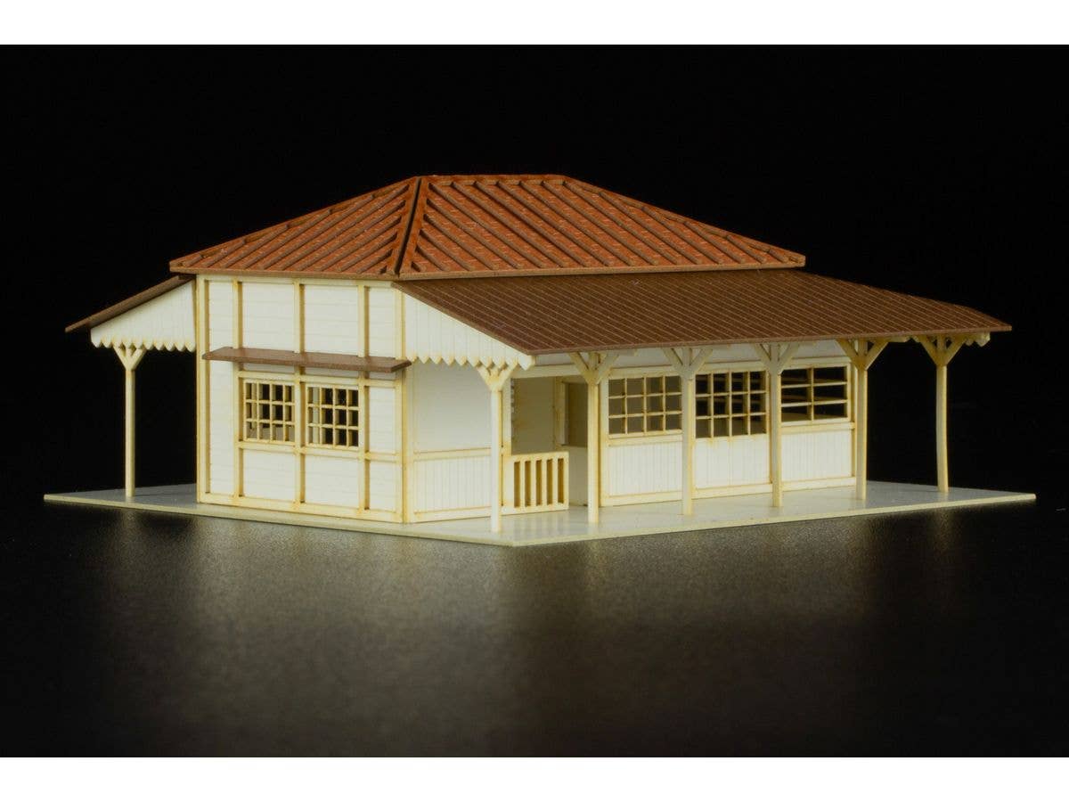PMOA 1/150 Scale Paper kit Station(Kominato Railway) | 4582362387426