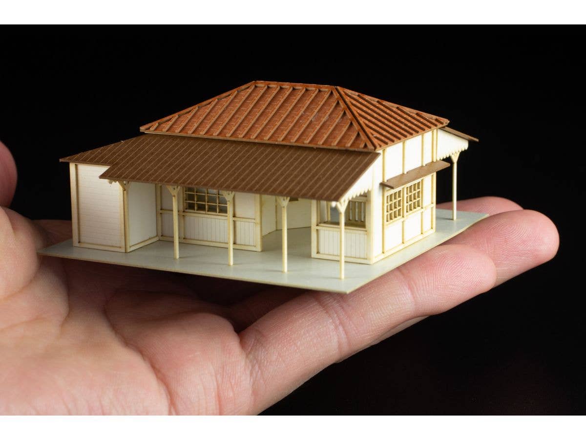 PMOA 1/150 Scale Paper kit Station(Kominato Railway) | 4582362387426