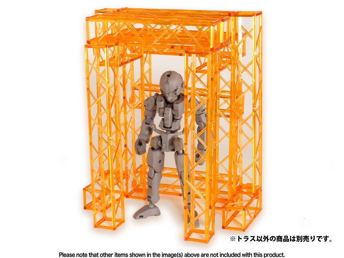 PMOA Pla Accessory01 Truss clear orange Ver | 4582362387495