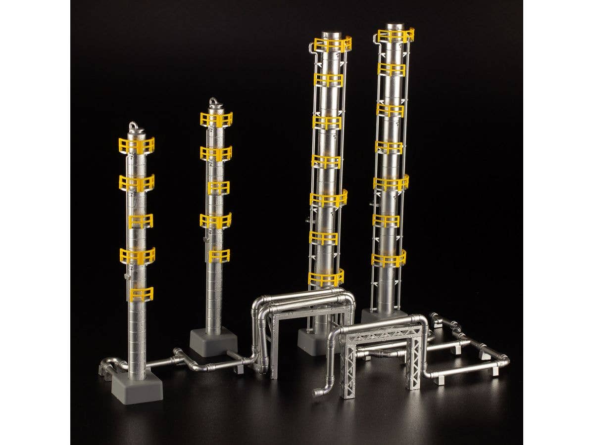 PMOA 1/150 scale structure kit (Fractionating columns) | 4582362387556