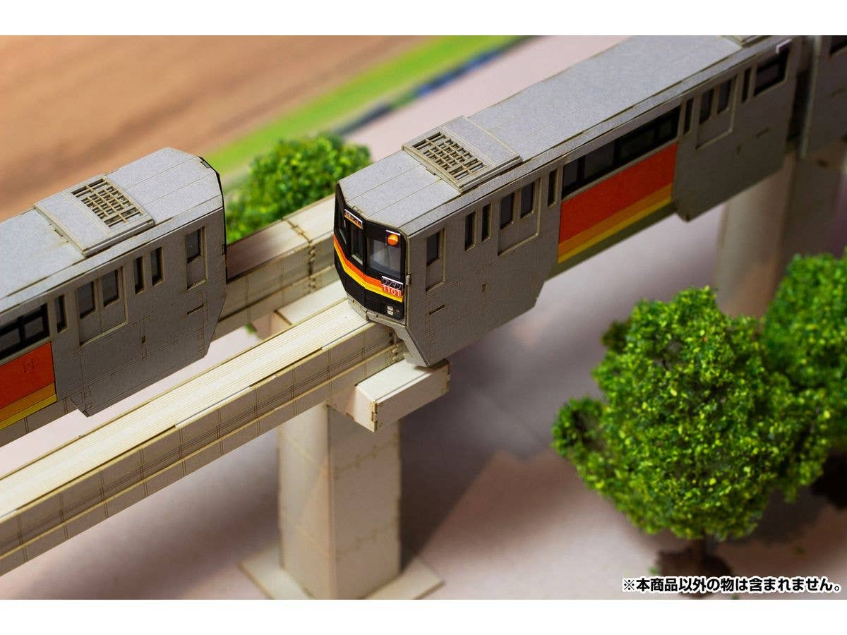 PMOA 1/150 Scale Tama Intercity Monorail Series 1000 Paper kit(2cars) | 4582362387686
