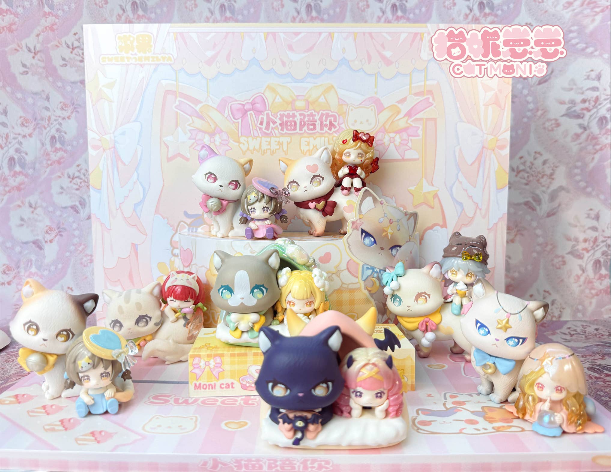 Shenzhen Mabell Animation Development Cat Nizizi-Kitten with you (Set of 6 figures) | 4582362388850