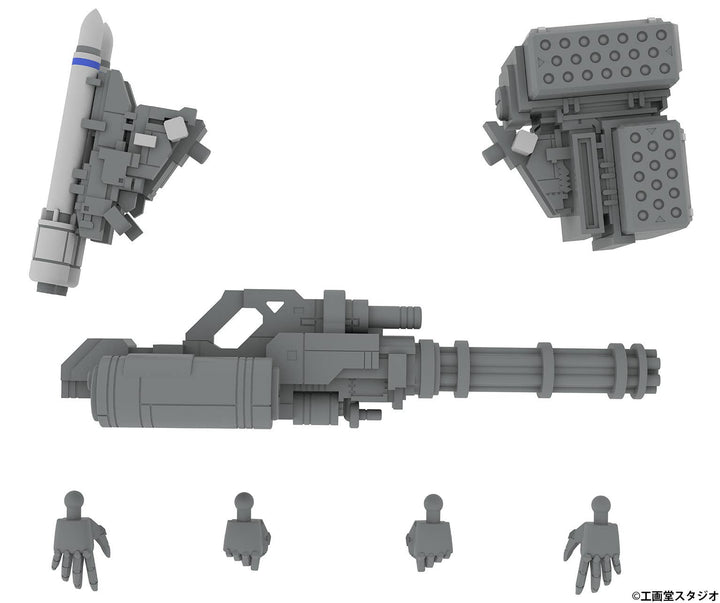 EXTENSION SET DãFor 5inM 1/48 PLDï¼»DRu35 MLCï¼ R25RCTï¼M7AGGUNï¼Flat hand parts(left and right) &Clenched hand parts(left and right)ï¼½ | 4582362388959