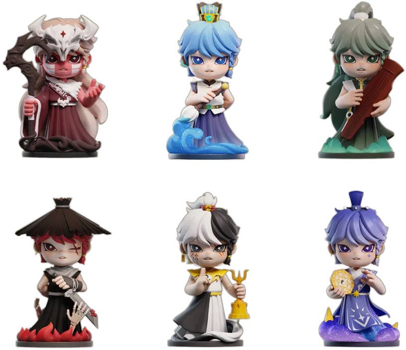 Huozai Wusheng Group Portrait Series Figurines (Set of 6 figures) | 4582362389093