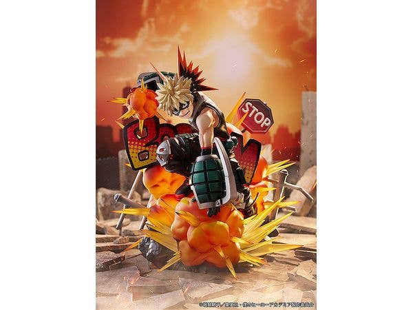 TOMY 1/7 Scale Figure Katsuki Bakugo: Great Explosion Murder God Dynamight | 4582666820155