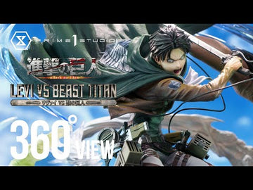 Ultimate Premium Masterline TV animation Attack On Titan Levi versus Beast Titan Bonus Version