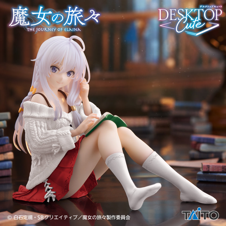 Wandering Witch: The Journey of Elaina Desktop Cute Figure - Elaina (Casual Clothes Ver.) Renewal