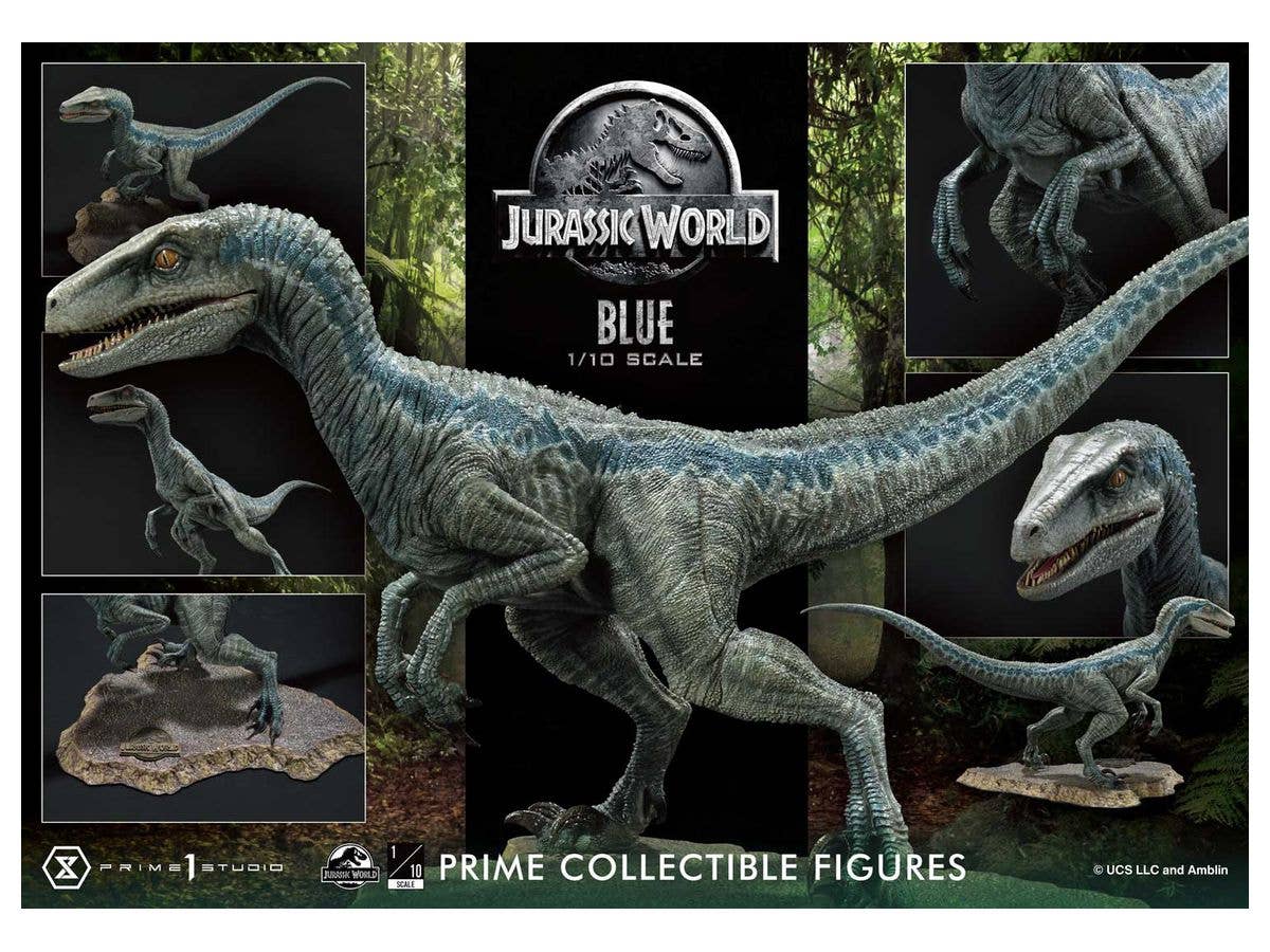 Prime 1 Studio Prime Collectible Figures Jurassic World (Film) Blue | 4580708035574