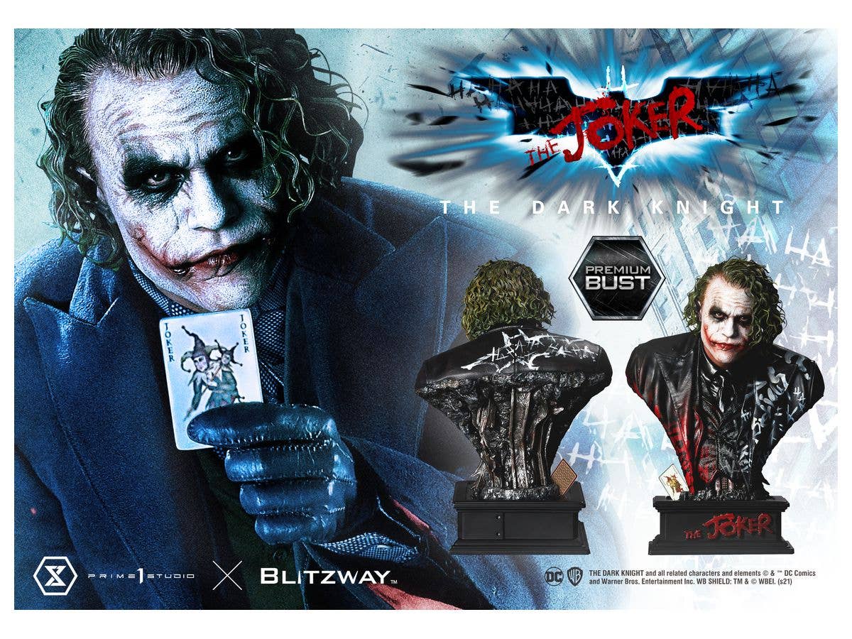 Prime 1 Studio Premium Bust The Dark Knight (Film) The Joker | 4580708034096