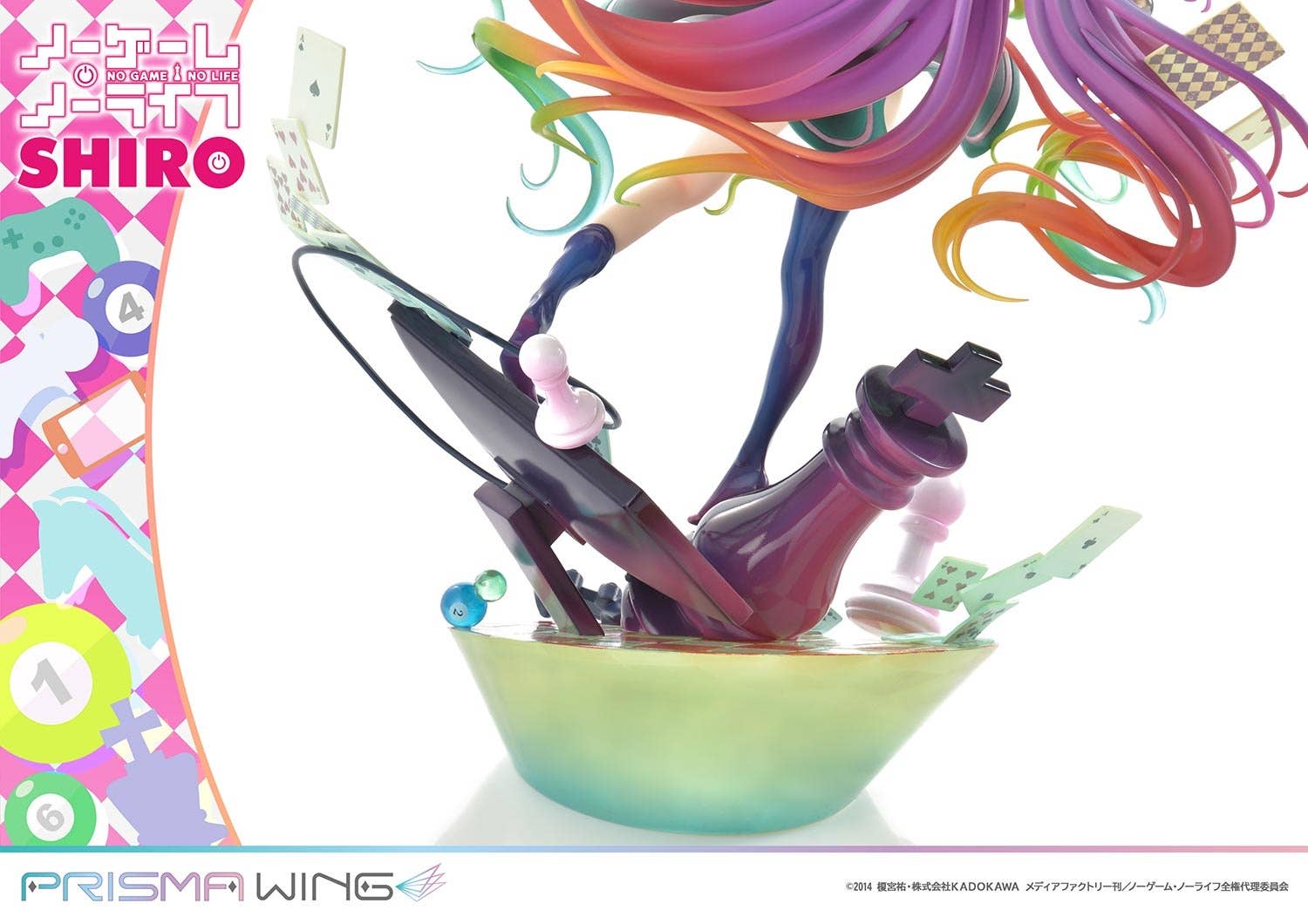 PRISMA WING NO GAME NO LIFE Shiro 1/7 Scale Pre-Painted Figure | 4580708040561