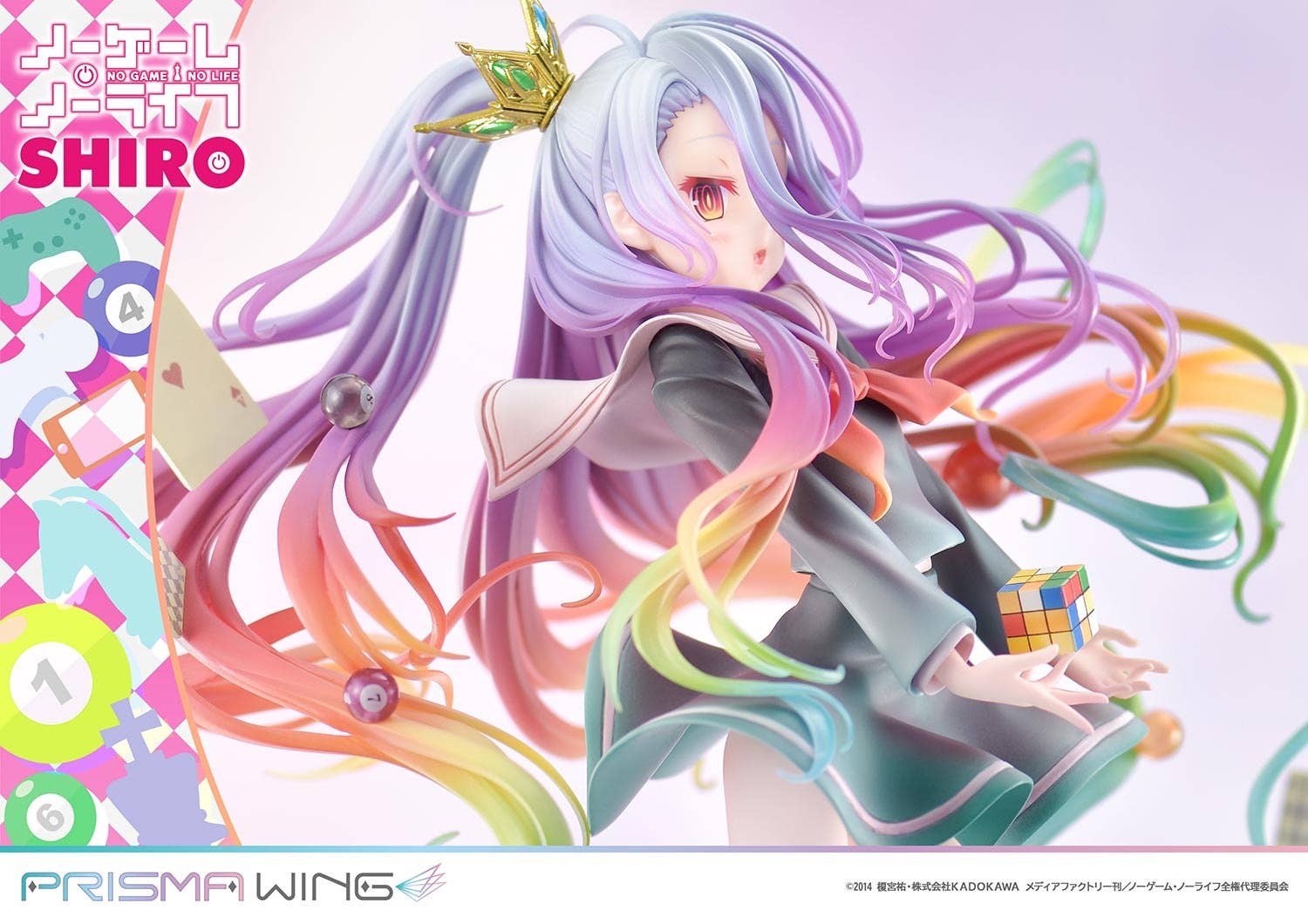 PRISMA WING NO GAME NO LIFE Shiro 1/7 Scale Pre-Painted Figure | 4580708040561