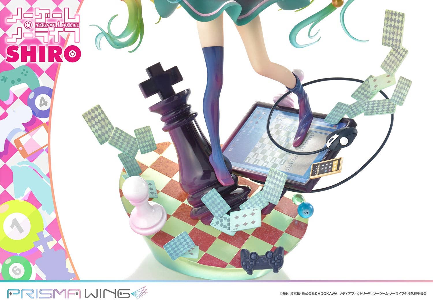 PRISMA WING NO GAME NO LIFE Shiro 1/7 Scale Pre-Painted Figure | 4580708040561