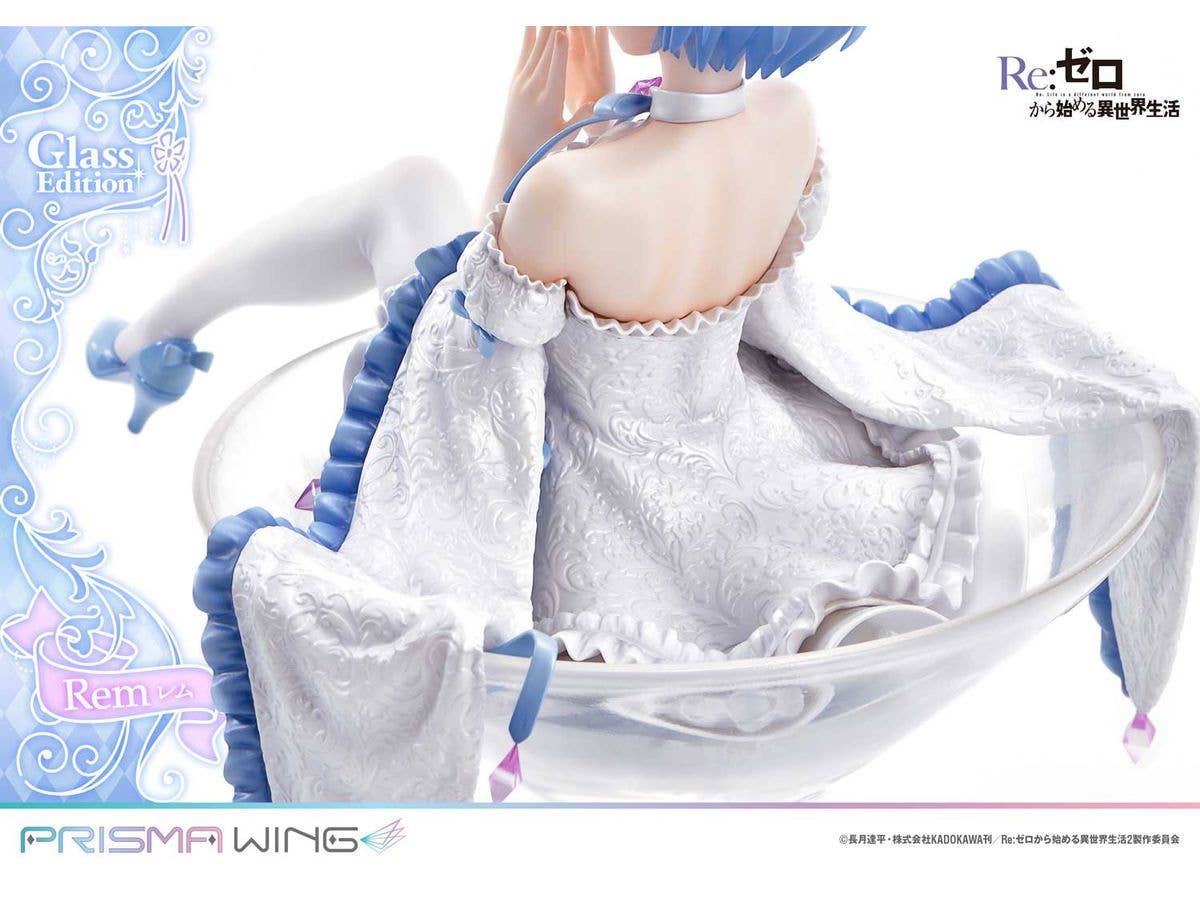 Prime 1 Studio PRISMA WING Re:ZERO -Starting Life in Another World- Rem Glass Edition 1/7 Scale Pre-Painted Figure | 4580708049502