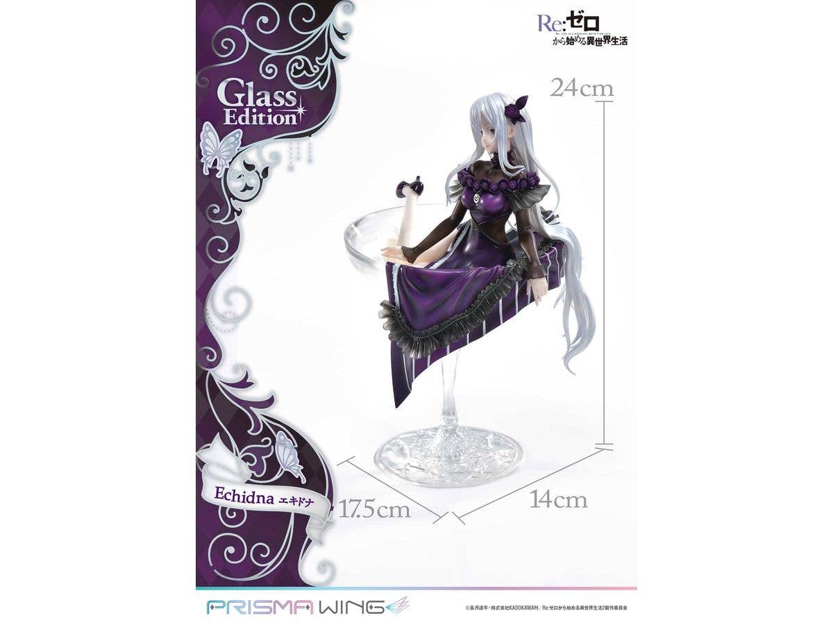 Prime 1 Studio PRISMA WING Re:ZERO -Starting Life in Another World- Echidna Glass Edition 1/7 Scale Pre-Painted Figure | 4580708049526