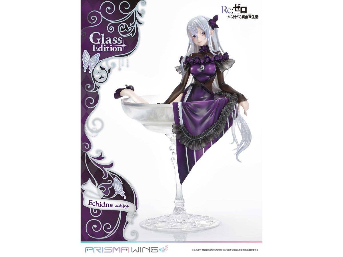 Prime 1 Studio PRISMA WING Re:ZERO -Starting Life in Another World- Echidna Glass Edition 1/7 Scale Pre-Painted Figure | 4580708049526